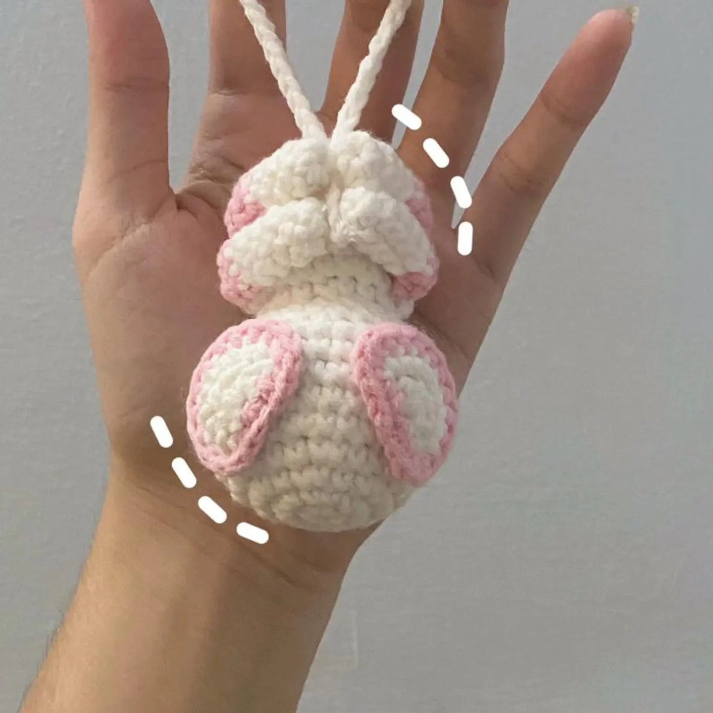 WoolyArtis™ - Handmade Crochet Spider Car Hanging - WoolyArtis